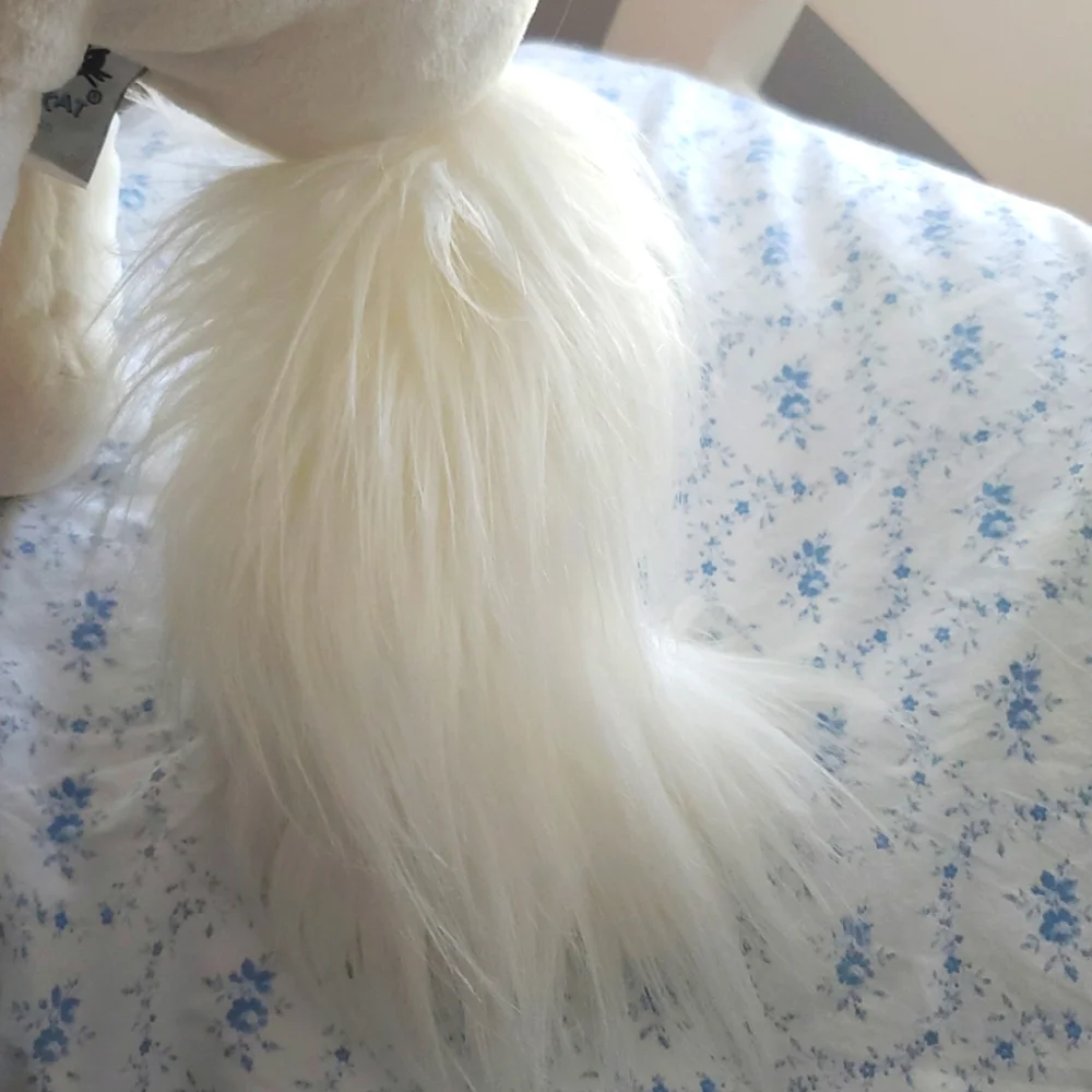 Jellycat Luna White Unicorn Glitter Horn Plush Mythical Stuffed Animal